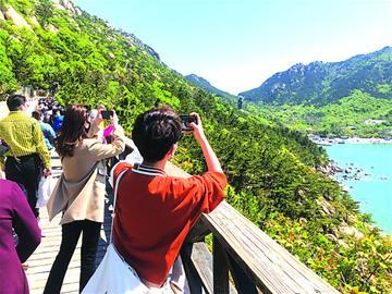 亮‘顏值’！嶗山迎客21.9萬人次，園區管理服務再升級